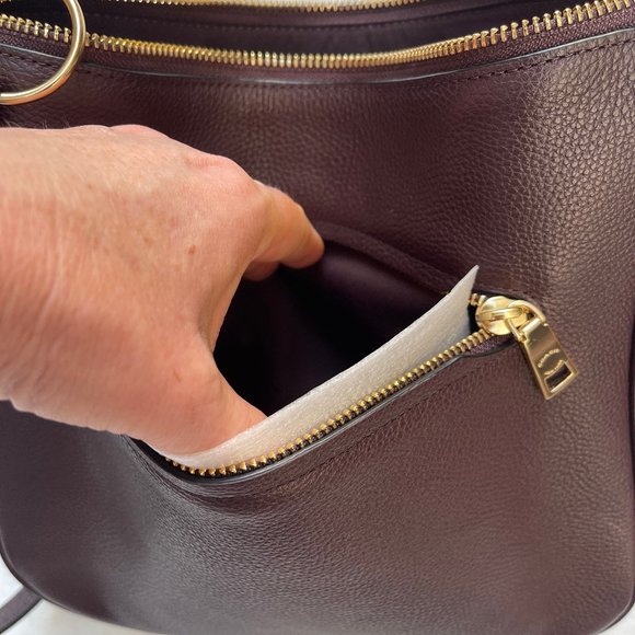 NWT COACH Chaise Pebble Leather Zip Crossbody Bag - Picture 9 of 14